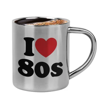 I Love 80s, Κουπάκι μεταλλικό διπλού τοιχώματος για espresso (220ml)