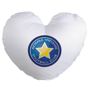 Αστέρας Τρίπολης, Μαξιλάρι καναπέ καρδιά 40x40cm περιέχεται το  γέμισμα