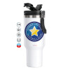 Mega Stainless steel Tumbler with lid, double wall 1,2L