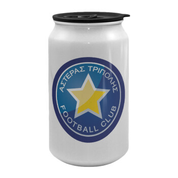 Αστέρας Τρίπολης, Κούπα ταξιδιού μεταλλική με καπάκι (tin-can) 500ml
