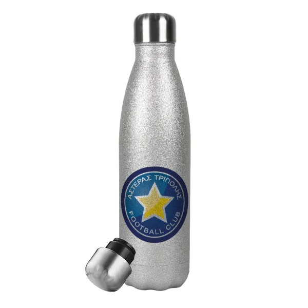 Αστέρας Τρίπολης — Glitter Aσημένιο (500ml)