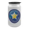 Κούπα ταξιδιού μεταλλική με καπάκι (tin-can) 500ml