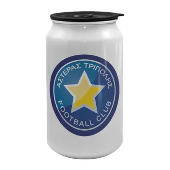 Αστέρας Τρίπολης, Κούπα ταξιδιού μεταλλική με καπάκι (tin-can) 500ml