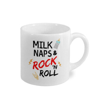 milk naps and Rock n' Roll, Κουπάκι κεραμικό, για espresso 150ml