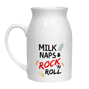 milk naps and Rock n' Roll, Κανάτα Γάλακτος, 450ml (1 τεμάχιο)