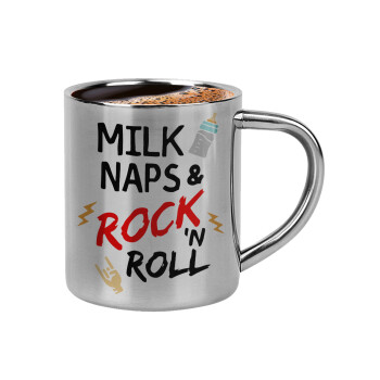 milk naps and Rock n' Roll, Κουπάκι μεταλλικό διπλού τοιχώματος για espresso (220ml)