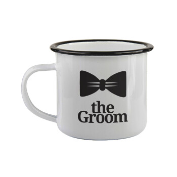 The Groom, Κούπα εμαγιέ με μαύρο χείλος 360ml