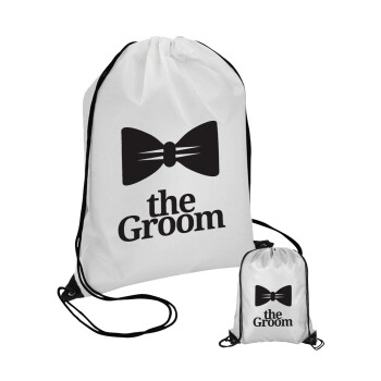 The Groom, Τσάντα πουγκί με μαύρα κορδόνια (1 τεμάχιο)