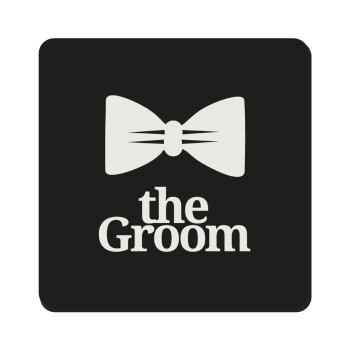The Groom, Τετράγωνο μαγνητάκι ξύλινο 9x9cm
