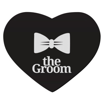 The Groom, Mousepad καρδιά 23x20cm