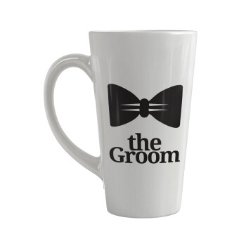 The Groom, Κούπα κωνική Latte Μεγάλη, κεραμική, 450ml