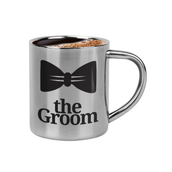 The Groom, Κουπάκι μεταλλικό διπλού τοιχώματος για espresso (220ml)