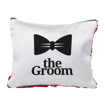 The Groom, Τσαντάκι νεσεσέρ με πούλιες (Sequin) Κόκκινο