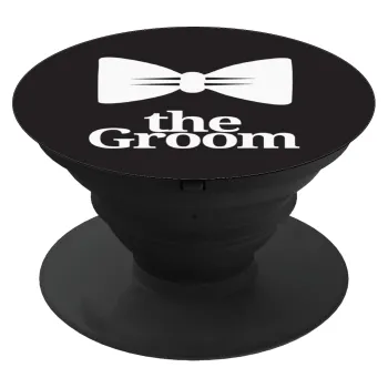 The Groom, Phone Holders Stand  Black Hand-held Mobile Phone Holder
