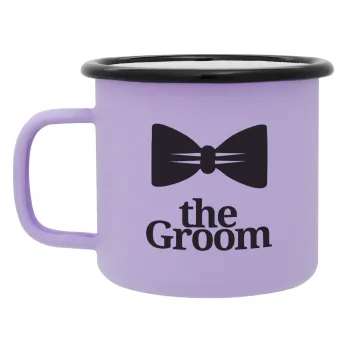 The Groom, Κούπα Μεταλλική εμαγιέ ΜΑΤ Light Pastel Purple 360ml