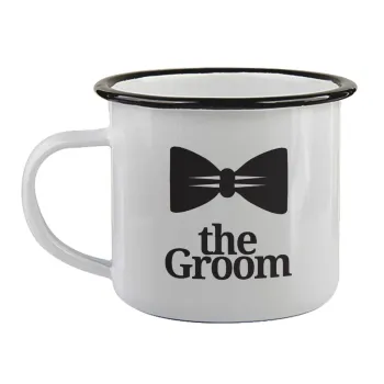 The Groom, Κούπα εμαγιέ με μαύρο χείλος 360ml