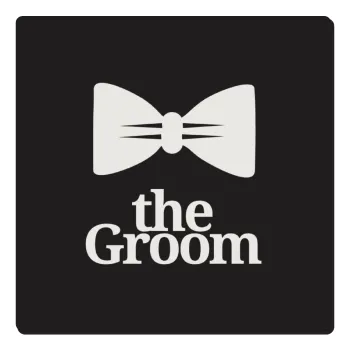 The Groom, Τετράγωνο μαγνητάκι ξύλινο 6x6cm