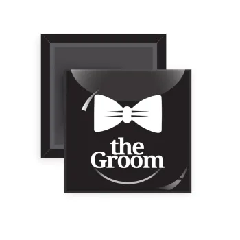 The Groom, Μαγνητάκι ψυγείου τετράγωνο διάστασης 5x5cm