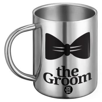 The Groom, Ανοξείδωτη Μεταλλική Κούπα 450ml - Διπλού Τοιχώματος