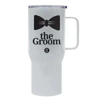 The Groom, Mega Stainless steel Tumbler with lid, double wall 750L