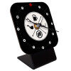 The Bachelor Rules, Επιτραπέζιο ρολόι ξύλινο με δείκτες (10cm)