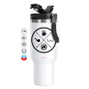 Mega Stainless steel Tumbler with lid, double wall 1,2L