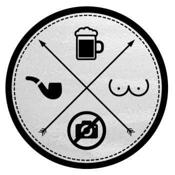 The Bachelor Rules, Επιφάνεια κοπής γυάλινη στρογγυλή (30cm)