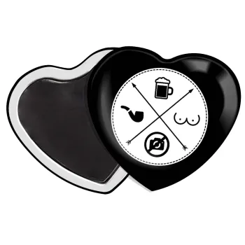 The Bachelor Rules, Μαγνητάκι καρδιά (57x52mm)