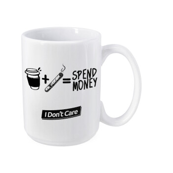 Spend Money, Κούπα Mega, κεραμική, 450ml