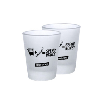 Spend Money, Σφηνοπότηρα γυάλινα 45ml του πάγου (2 τεμάχια)
