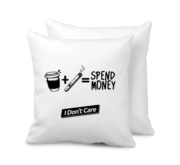 Spend Money — Μαξιλάρι καναπέ 40x40cm περιέχεται το  γέμισμα