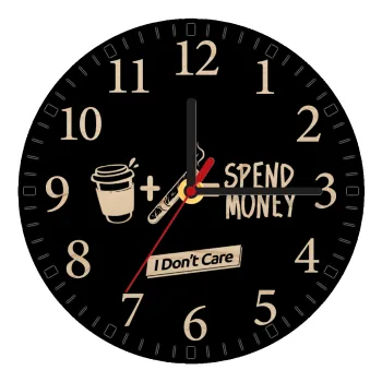 Spend Money, Ρολόι τοίχου ξύλινο plywood (20cm)