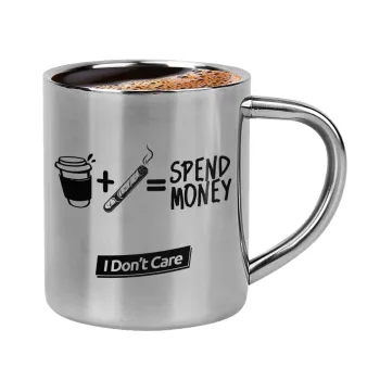 Spend Money, Κουπάκι μεταλλικό διπλού τοιχώματος για espresso (220ml)