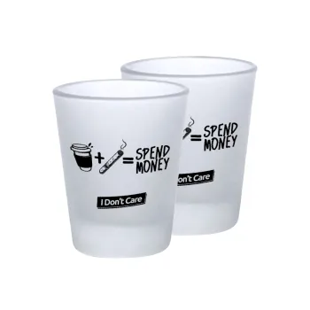 Spend Money, Σφηνοπότηρα γυάλινα 45ml του πάγου (2 τεμάχια)