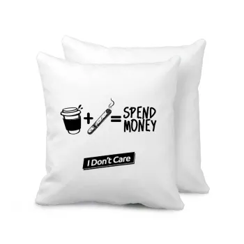 Spend Money, Sofa cushion 40x40cm includes filling
