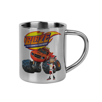Ο Μπλέιζ και οι Φίλοι του, Mug Stainless steel double wall 300ml