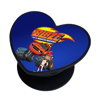 Ο Μπλέιζ και οι Φίλοι του, Phone Holders Stand  καρδιά Μαύρο Βάση Στήριξης Κινητού στο Χέρι