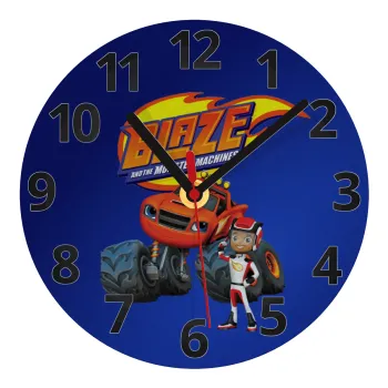 Ο Μπλέιζ και οι Φίλοι του, Ρολόι τοίχου γυάλινο (20cm)