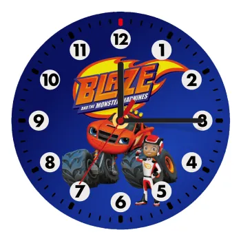 Ο Μπλέιζ και οι Φίλοι του, Wooden wall clock (20cm)