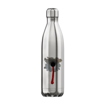 Bullet holes, Μεταλλικό παγούρι θερμός Inox (Stainless steel), διπλού τοιχώματος, 750ml
