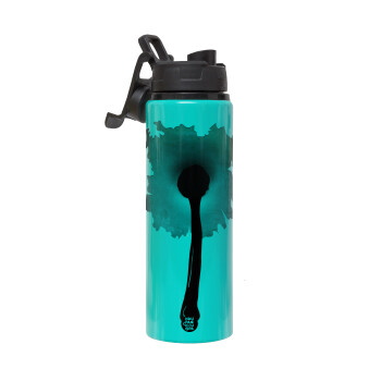 Bullet holes, Μεταλλικό παγούρι νερού με καπάκι ασφαλείας, αλουμινίου 850ml