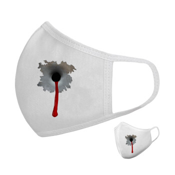Bullet holes, Μάσκα υφασμάτινη υψηλής άνεσης παιδική (Δώρο πλαστική θήκη)