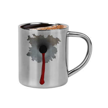 Bullet holes, Κουπάκι μεταλλικό διπλού τοιχώματος για espresso (220ml)