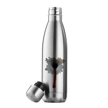 Bullet holes, Μεταλλικό παγούρι θερμός Inox (Stainless steel), διπλού τοιχώματος, 500ml