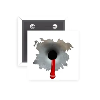 Bullet holes, Κονκάρδα παραμάνα τετράγωνη 5x5cm