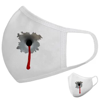 Bullet holes, Μάσκα υφασμάτινη υψηλής άνεσης παιδική (Δώρο πλαστική θήκη)