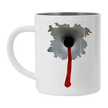 Bullet holes, Mug Stainless steel double wall 300ml