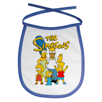 The Simpsons, Σαλιάρα μωρού αλέκιαστη με κορδόνι Μπλε