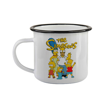 The Simpsons, Κούπα εμαγιέ με μαύρο χείλος 360ml