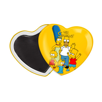 The Simpsons, Μαγνητάκι καρδιά (57x52mm)